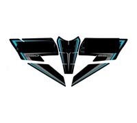 Moto Réservoir Protection Coussinet latéral réservoir Carburant et d'huile Moto poignée latérale Genou tampons Autocollants Protection pour CF&MO&to CF250SR 250 SR 250SR 2023