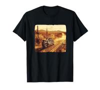 Moto rétro avec motif Road Trip T-Shirt