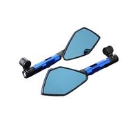 Moto rétroviseur Guidon Rétroviseur De Moto pour Vélo, Cyclisme, Transparent, Large Champ De Vision, Réflecteur De Rétroviseur, Guidon Réglable, Rétroviseur Gauche/Droit
