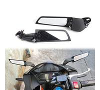 Moto Rétroviseur Pivotant pour B.M.W RS125 Aprilla RSV4 RSV1000R, HP4 K1200S S1000R S1000RR Suzuki GSXR 600 Hayabusa GSX-S1000 Miroir arrière