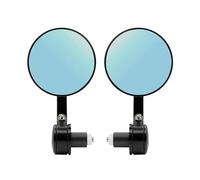 Moto Rétroviseur Rétroviseur Latéral Universel Rond Pour Moto Angle Complet 7/8" 22 Mm