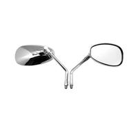 Moto Rétroviseurs Paire de rétroviseurs latéraux universels pour moto, 10 mm, pour Shadow Ace, pour Spirit, pour Magna VT750, VT1100, VF750