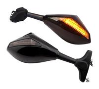 Moto Rétroviseurs Pour Suzuki Pour SV650S Pour SV1000S 2001 2002 2003 2004-2007 Moto LED Flèche Clignotant Intégré Rétroviseur Sport Miroir