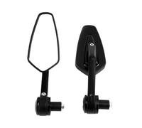 Moto Rétroviseurs Rétroviseur latéral en aluminium pour moto, pour cruiser pour chopper, quad, embout de guidon de 22 mm, pour pour Victory