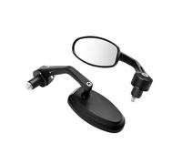Moto Rétroviseurs Rétroviseurs de moto CNC 7/8" en aluminium avec embout de guidon pour GSR 600 750 GSX S750 R600 R750 SFV SV 650 TL1000S