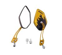 Moto Rétroviseurs Rétroviseurs universels pour moto, 2 x, 8 mm/10 mm, anti-vertige, accessoires CNC, rétroviseurs latéraux, outil de montage, boulons