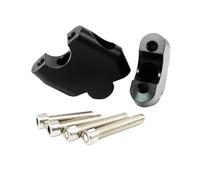 Moto Rise Pour CB500F Pour CB500X Pour NC700X Pour NC750X Pour CB400F Pour CBR650F Pour CB650F Rehausseur De Guidon Avec Clip Et Vis(Black)