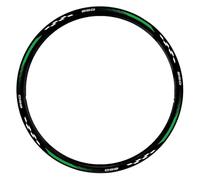 Moto Roues Autocollants Kit D'autocollants Réfléchissants pour Jantes De Moto pour pour Z650 pour NINJA650 pour Z 650 - Bandes Adhésives Étanches Imperméable Jante Sticker