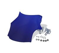 Moto Saute Vent Pare-brise Universel Pour Moto Compatible Avec Pour SV650 Pour SV1000 Pour GSX1400 Pour GSF Pour GSF650 Pour GSF1200 Pour GSF1250 Pour Bandit(1 Set Blue)