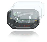 Moto Screenies Lot de 2 films de protection d'écran pour tachymètre - Pour Kawasaki ZX10R 2021+ Ninja 650 - Ultra transparents