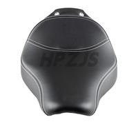 Moto Selle monoplace Front Driver Butt Bucket Solo Seat for Motorcycle Softail Fat Boy EFI FLSTFI Peace Office SE FLSTF 2007-2017 Black