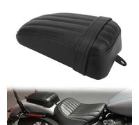 Moto Selle monoplace Motorcycle Black Passenger Saddle Pillion Pad Seat Cushions Solo Rear Seat for Softail Street Bob 2018-2022 FXBB Model