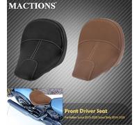 Moto Selle monoplace Motorcycle Solo Driver Front Seat PU Rider Saddle Pillion Black/Brown for Scout 2015-2020 Scout Sixty 2016-2019 2020