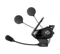 Moto SENA 30K Incl. Hd-Lautsprecher Intercom de Casque (Noir) Taille : Simple