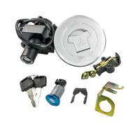 Moto Serrure D'Allumage Compatible XRV750 1993-2000 pour Afrique Kit Comprenant Contacteur D'allumage Verrou Bouchon Réservoir D'essence Clé Selle