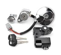 Moto Serrure D'Allumage Kit 37000-22880 Comprenant Bouchon Réservoir Contacteur D'allumage Verrou Selle Clé Pour Suzuki VLR1800 VLR1800T Pour Boulevard C109R Pour Intruder
