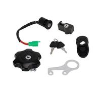 Moto Serrure D'Allumage Pour SUZUKI DRZ400SM 2005-2019 Kit Clés Comprenant Contacteur D'allumage, Bouchon Réservoir D'essence Antivol Casque Accessoires