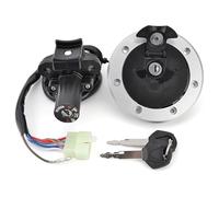 Moto Serrure Démarreur Compatible Avec Pour ZZR400 Pour ZZR600 1993-2006 Barillet De Verrouillage D'allumage Démarreur Interrupteur Démarrage D'allumage Verrouillage Accessoires Moto