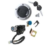 Moto Serrure Démarreur Compatible Avec Suzuki Pour SV650 Pour SV1000 Pour GSXR1000 Ensemble Commutateur D'allumage Moto Barillet De Verrouillage De Commutateur De Démarreur D'allumage De Moto