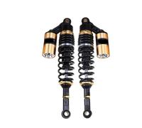 Moto Shock Amortisseur Amortisseurs de Moto 360 mm, Protection Contre Les Chutes, pour Moteur, Dirt Bike, Scooter, Quad, VTT, VVT, Ressorts 8, 1 Paire, D2