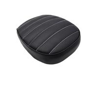 Moto siège Deux Places Coussin De Siège Arrière Passager Moto Noir, Oreiller en PU pour pour Sportster XL 1200 883 72 48 pour Quarante-Huit 2010-2015