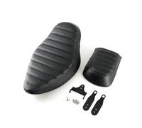 Moto siège Deux Places Siège Conducteur Et Passager Arrière en PU Brut, Artisanat Diamant, Double Coussin pour Sportster XL883 1200 2004 - 2018