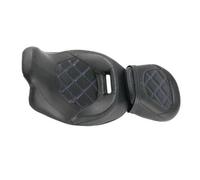 Moto siège Pour Harley Pour Pour Touring Ultra Pour Limited Low FLHTKL 2015-2019 Siège De Passager Conducteur Moto(Turquesa)