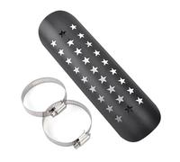 Moto Silencieux Déchappement Protection Tuyau D'échappement Moto, Bouclier Thermique, Protection Tuyau Silencieux, Couvercle Anti-brûlure, Déflecteur D'échappement De Moto, Tuyau D'échappement