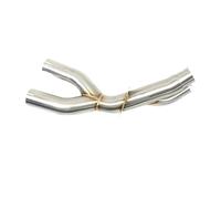 Moto Silencieux D'Échappement Silencieux D'échappement Sans Lacet Moto Lien Intermédiaire Connecteur De Tuyau Central Double Tube Pour BMW Pour S1000RR Année 2017 2018