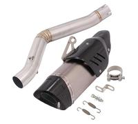 Moto Silencieux Tuyau D'échappement Pour B&enelli 502c Moto Silencieux Échappement Modifié DB Killer Lien Intermédiaire Catalyseur Supprimer Tuyau D'échappement(1)