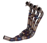 Moto Silencieux Tuyau D'échappement Pour B&enelli 600 TNT600 BN600 Moto Slip-On Échappement Complet Échappement Système Modifié Avant Liaison Tuyau(2)