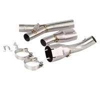 Moto Silencieux Tuyau D'échappement Pour B&MW S1000RR 2019-2025 Pour S1000R 2021-2025 Moto Bras Intermédiaire Connecteur Silencieux Échappement Tuyau