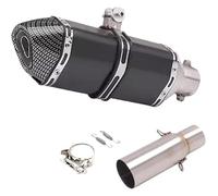 Moto Silencieux Tuyau D'échappement Pour P&iaggio Pour BEVERLY 125 300 MP3 125 250 300 LT X10 2008-2016 Moto Bras Intermédiaire Silencieux Échappement Tuyau(Type a)