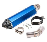 Moto Silencieux Tuyau D'échappement Pour S&uzuki Pour V-STROM 1000 DL1000 DL 1000 2014-2019 Système Moto Tube Intermédiaire Lien Silencieux Tuyau D'échappement À Enfiler(H)