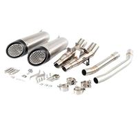 Moto Silencieux Tuyau D'échappement Pour Triumph Pour Scrambler 1200 XE XC 2019-2022 Pour Scrambler 1200 Moto Système Complet Silencieux Tuyau D'échappement(A)