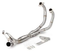 moto silencieux tuyau d'échappement Pour Y&amaha YZF MT07 FZ07 FZ MT 07 2014-2023 Silencieux XSR700 Moto Système D'échappement Complet D'extrémité De Tuyau Avant(A)