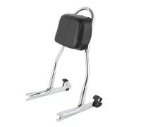 Moto Sissy Bar Sissy Bars De Moto Pour Harley Softail Standard FXST 2000-2005, Kits Coussins Dossier Passager Arrière Remplacement Arrière Coussin Porte-Bagages