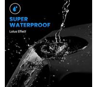 Moto Spécial Housse Exterieur Protection, pour Piaggio MP3 500 HPE Hiver Été Imperméable Bâche Anti Vent UV avec Trous de Verrouillage,XXXL