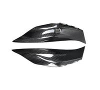 Moto Spoiler Aileron Aérodynamique Carénage Siège Arrière en Fibre Carbone pour Moto pour pour Ninja ZX10R 2016-2020 Panneaux Latéraux Protection(Twill Weave Glossy)
