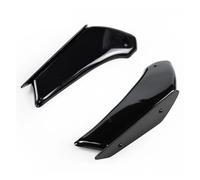 Moto Spoiler Aileron Aérodynamique Kit d'ailes Aérodynamiques Fixes pour Moto pour YZF-R6 R6 R 6 2017 2018 2019 2020(Le Noir)