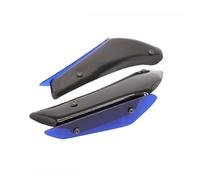 Moto Spoiler Aileron Aérodynamique Kit d'ailes Aérodynamiques Fixes pour pour Ninja H2 Et H2R, Pièces De Moto(Bleu)