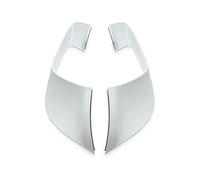 Moto Spoiler Aileron Aérodynamique pour YZF-R7 pour YZF R7 2021 2022 2023 Moto Aile Fixe Couverture Cadre Aérodynamique Guide d'air Spoiler Aileron(Blanc)