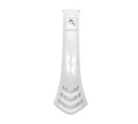 Moto Spoiler Aileron Aérodynamique Support Ceinture Sécurité Avant pour Moto pour Vespa GTS125 GTS250 GTS300 2019-2022, Accessoires Protection Carénage(Blanc)