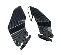 Moto Spoilers Aileron pour Ninja 250 300 400 pour ZX6R pour ZX636 pour ZX10R Carénage D'aileron Latéral Réglable Universel pour Moto avec Rétroviseur
