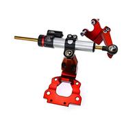 Moto Stabilisateur Moto pour Kawasaki Z650 Z 650 2017-2019 2018 Stabilisateur De Direction Amortisseur Support Montage Kit Complet(Grey)