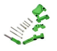 Moto Stabilisateur pour Kawasaki Ninja 300 2013-2017 Kit De Montage Support D'amortisseur Stabilisation Moto, Amortisseurs Direction(Green)