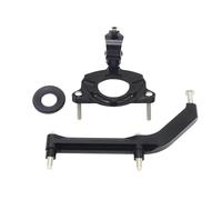 Moto Stabilisateur pour Kawasaki Z1000 2014 2015 2016 Kit De Montage Support D'amortisseur Stabilisation Moto, Amortisseurs Direction en Aluminium CNC(Nero)