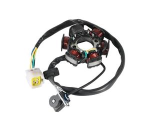 Moto Stator Bobine d’Allumage Bobine De Stator De Générateur De Magnéto De Moto pour Access ATV AMS Mini Sport 110 2017 - 2018 pour Beretta Turbo 150 ATV OEM:AKO-P043209
