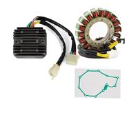 Moto Stator Bobine d’Allumage Régulateur De Tension De Bobine De Stator De Moteur, Redresseur avec Joint pour XRV650 pour Africa Twin RD03 1988 XRV 650 XRV650 1989