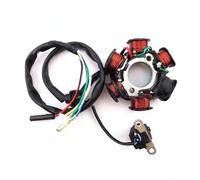 Moto Stator Bobine d'allumage Bobine Magnétique De Stator D'allumage pour GY6 50cc 6 Pôles, Cyclomoteur, Scooter Sunl Roketa Buggy Go Kart ATV Quad Moto Motocross